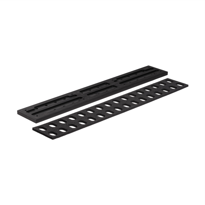 Set of table pads 640x108x8 mm for CNC four-side panel cutter machine